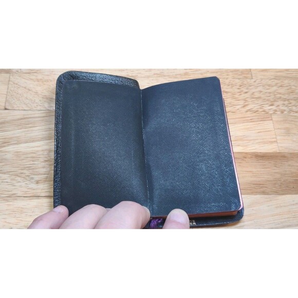 Vtg Holman Jewel New Testament Psalms Genuine Leather-King James Version-KJV - Picture 8 of 12